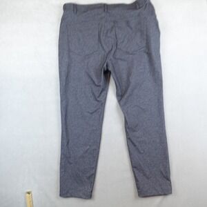 Public Rec Pants Mens 36x32 Gray Lightweight Stretch Zip Pocket